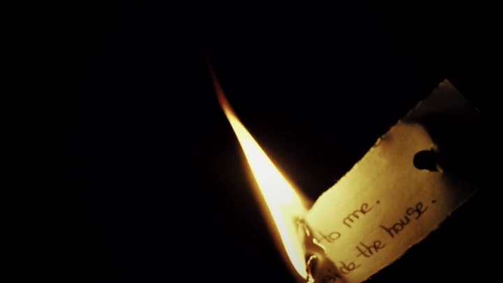 A burnt note growing back