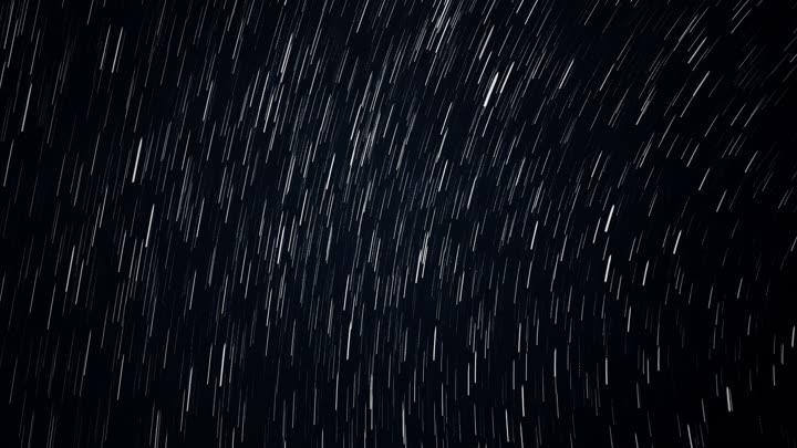 Star trails winding back into stars